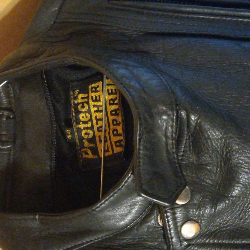Leather jacket
